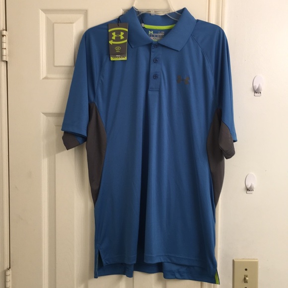Under Armour UA Men’s Catalyst Golf Polo Shirt - Picture 2 of 8